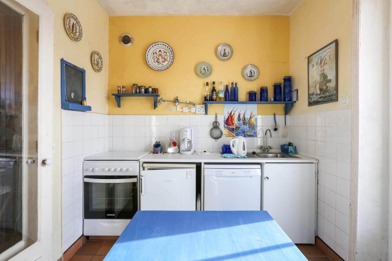 Cabestan - Maison De Famille Au Coeur Du Bourg - Vue Mer Carantec Dış mekan fotoğraf