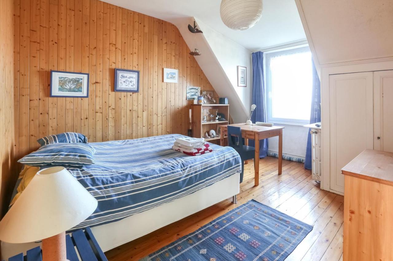 Cabestan - Maison De Famille Au Coeur Du Bourg - Vue Mer Carantec Dış mekan fotoğraf